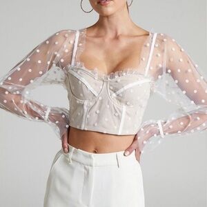 Runaway the Label Chloé Puff Sleeve Top